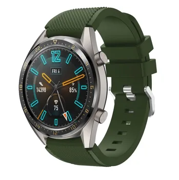 Sport watchband jaoks huawei gt2 rihm smart watch tarvikud 22mm Silikoon sport käevõru meeste bänd, huawei gt 2 46 mm correa 70053