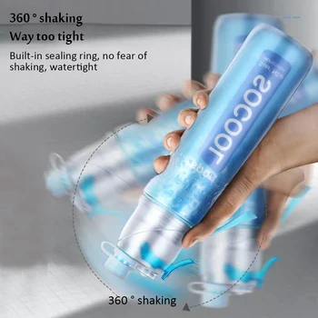 Spray Sport Vee Pudelid Koolituse Võimla Pudel Anti-sügisel 590ml Suure Mahutavusega Fitness Veekeetja Juua Pudel Spray Jahtuda