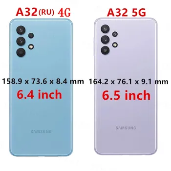 Stiil E Nahast Flip Case For Samsung Galaxy A32 Juhul 4G 5G Retro Rahakott Book Cover For Samsung A32 Kate Telefoni Kott