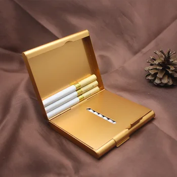 Suitsetamine Tarvikud Sigari Ladustamise Mahuti 9.2*8.2*2CM Meeste Kingitus Tubakas Omanik Tasku Kasti portsigar 1tk Metallist Hoidja