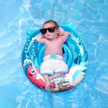 Summer Baby Täispuhutav Ujumine Ujuvad Ringi Lapsed Teise Lapse Ohutuse Imiku Ujuk Vee Istme Ringi Lapsed Bassein Mänguasjad 121933