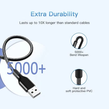 Suntaiho USB Type C Kaabel, Kiire Laadimine USB-C Data Juhe, Usb-Laadija C Samsung S10 S9 Xiaomi MI 9 Redmi Lisa 8 Tüüp-C Kaabel