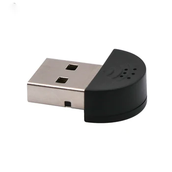 Super Mini-USB 2.0 Mikrofon MIC, Audio Adapter, Kaasaskantav Stuudio Juhi Kõne Tasuta Laptop/Notebook/PC/MSN/Skype