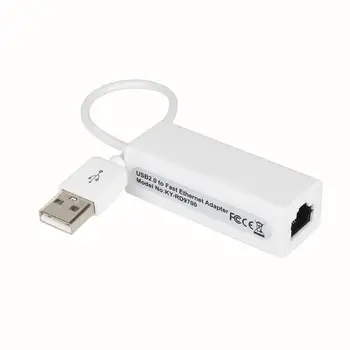 Super Speed USB 2.0, RJ45-USB2.0 kuni Etherneti Võrgu LAN-Adapter Kaardi 10Mbps Adapter windows7 ARVUTI Sülearvuti LAN adapter