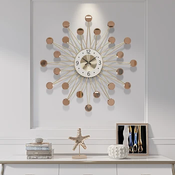 Suur Digital Wall Clock Elegantne Magamistoa Luksusliku elutoa Seina Kellad Põhjamaade Disain Relogio De Parede Home Decor EA60WC
