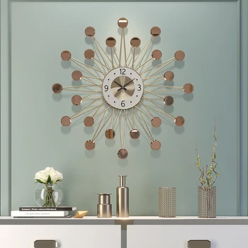 Suur Digital Wall Clock Elegantne Magamistoa Luksusliku elutoa Seina Kellad Põhjamaade Disain Relogio De Parede Home Decor EA60WC