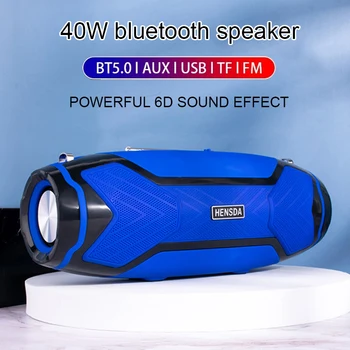 Suure Võimsusega Traadita Bluetooth-Kõlarid Kaasaskantav Väljas Veerus Stereo, Subwoofer PC Speaker Arvuti Boom Box Muusika Tweeter