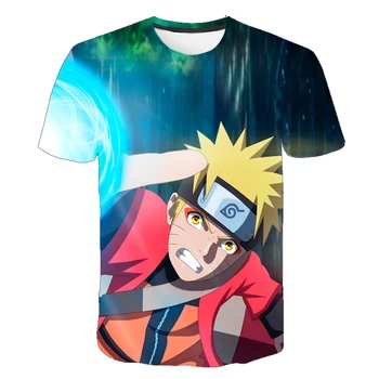 Suvel Jaapani multikas Narutoes Anime Meeste t-särk anime Harajuku 3d-Lapsed, Poisid, t-särgid, riided Kawaii Laste T-särk