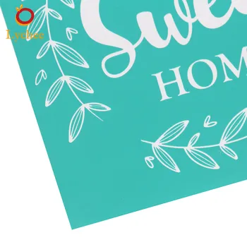 Sweet Home Siidi Šabloonid isekleepuvad Silma Ülekanded DIY Korduvkasutatavad Stencil Maali kohta, Puit Tahvlile Home Decor 146761