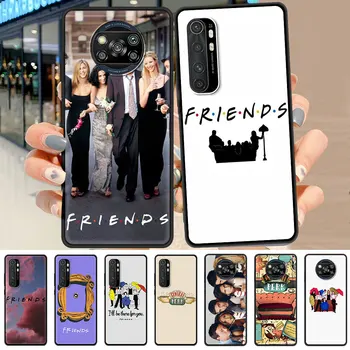 Sõbrad telesaate, Filmi Puhul Xiaomi Mi Poco X3 NFC-10T Pro 5G Lisa 10 Lite 10S 9T M3 11 9 A2 Must Pehme Telefoni CC9 8 Kaas Funda