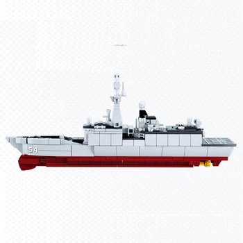 Sõjaline Mereväe Allveelaeva Fregatt Battle Ship Cruiser Ehitusplokid Sõjalaev Paat Tellised Klassikaline Mudel, Haridus Mänguasjad Lastele
