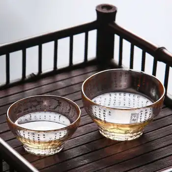 Südame Sutra Cup Klaasi Tee Tassi Master Tassi Ühe Tassi Jaapani Väikese Karika Kõrge Temperatuuritaluvus Tee Kanister Tee Pesta