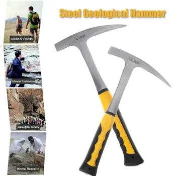Süsinik Terasest Geoloogilise Haamer Shock Rock Vähendamise Geoloogia Outdoor Haridus Vahend, Maavarade Haamer, Käsi-Tööriistad