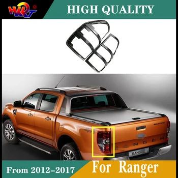 Süsinikkiust Värv Tagatuled Kaas Ford Ranger T6 T7 2012 2013 2016 2017 Wildtrak Taillight Dekoratiivsed 180119