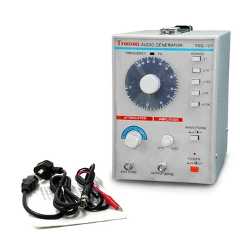 TAG-101 Signaali Generaator Madala Sagedusega Funktsiooni Generaator Digital Audio Generator Funktsioon Mõõtmine: AC 100-240V