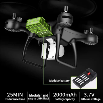 TENXIND 8S Undamine Koos Kaamera RC Quadrocopter WIFI Dron Õhust Fotograafia Ultra-Pikk Eluiga 360° Rollover Lennukid Drones Mänguasjad