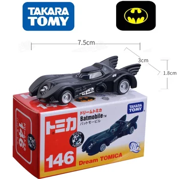 TOMY-Sulam Seeria Gotham on Kangelane Batman on Sõiduki Batmobile Simulatsioon Ja Peen Laste Mänguasjad Väike Mudel Kogumise Kingitus