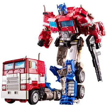 TOMY Ümberkujundamise Mänguasjad Robot Auto Super Kangelane Optimus Prime Tegevuse Näitajad Mudel Plastikust Lapsed Mänguasjad väike poiss, sünnipäev Kingitused