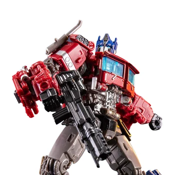 TOMY Ümberkujundamise Mänguasjad Robot Auto Super Kangelane Optimus Prime Tegevuse Näitajad Mudel Plastikust Lapsed Mänguasjad väike poiss, sünnipäev Kingitused