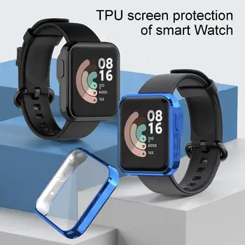 TPÜ Anti-sügisel Tolmukindel Täis-Ekraani Kaitse Smart Watch Juhul kaitsvas Kest Xiaomi Mi Vaadata Lite Redmi 86133