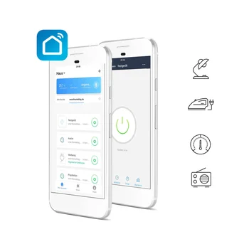 TREKSTOR M Smart Pistik WiFi Socket ELI 10A Võimsus Jälgida Tuya puldiga Kodutehnika Töötab Alexa Google Assistent