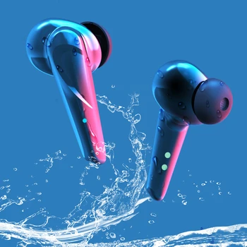 TWS Traadita Bluetooth-Gaming Kõrvaklapid Sport Veekindel LED-Ekraan Earbuds Müra Tühistamises HIFI Stereo Bass Gamer Koos Mic