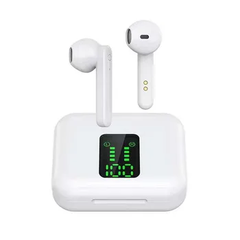 TWS Traadita Kõrvaklapid Bluetooth V5.0 Kõrvaklapid Hifi Stereo Sport Earbuds Peakomplekti Laadimine Kasti Mic Android iPhone Uus Q5