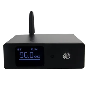 TZT Audio ES9038 DAC Bluetooth Dekooder Lossless Audio Vastuvõtja D5s Täiendatud Versioon Kaks ES9038Q2M itaalia USB