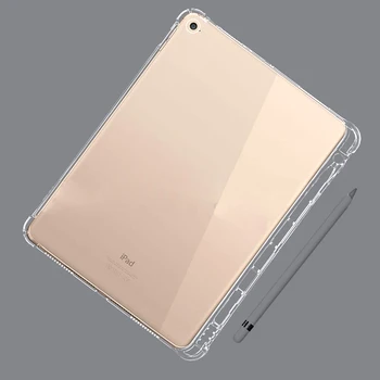 Tableti puhul Pliiatsi Omanik iPad 7. ja 8. Põlvkonna TPÜ Pehme tagakaas iPad 10.2 2019 2020 Juhul Apple iPad 7 8 10.2