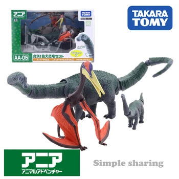 Takara Tomy ANIA Loomade Advanture AA-05 Showdown! Hiiglane Dinosaurus Set Vaik Lapsed, Haridus-Mini Tegevus Joonis Mänguasi Hely 43996