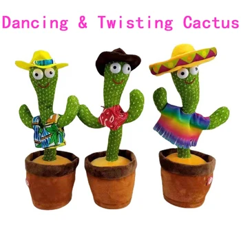 Tantsimine Ja Keerates Kaktus -, Plüüš-Nukk Lapsi Kaktus, Et Saab Laulda Ja Tantsida, Hääl Interaktiivne Veretustatud Stark Mänguasi Lapsele -, Plüüš-Mänguasi