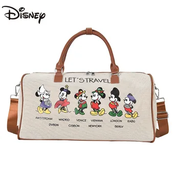 Tasuta Kohaletoimetamine Disney Mickey Daam Ühe Õla Messenger Bag Daami Käekott Reisikott Suure Mahutavusega Vastupidav Ostukott