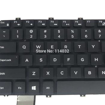 Taustavalgustusega klaviatuur Dell Inspiron 14 5480 5481 5482 5485 5488 UK ja USA inglise Sülearvuti osade must Asendamine klaviatuur Uus
