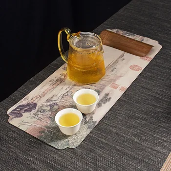 Tee Imav Rätik Zen Hiina Stiilis Vintage Tee Kunst Tee Lapiga Tee Mat Kung Fu Tee Set Teetseremoonia Nõud Tee Salvrätiku