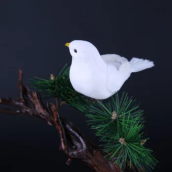 Teenetemärgi ramadan Simulatsiooni Vaht Tuvi Mudel Võltsitud Kunstlik Imitatsioon Bird Garden Ornament Kodu Looma Kääbus Teenetemärgi
