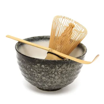 Teetseremoonia Matcha Keraamiline Tee Kaussi Bambusest Tee Kühvel Matcha Vispel Jaapani Teaware Tee Vahend 4 Style matcha kauss komplekt
