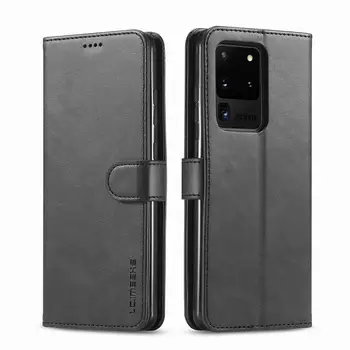 Telefon Case For Samsung Galaxy S20 Plus Ultra Juhul Flip Rahakott Magnet Kate Samsung S 20 Nahast Kott Juhul Galaxy S20 Ultra