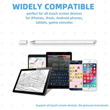 Telefon Pen iPhone, iPad, Android Tablet Universal Pliiats Puutetundliku Ekraani Pliiats Samsung Sülearvutid Stylo Reljeefsete Mobiil Pen Joonistamiseks 125296