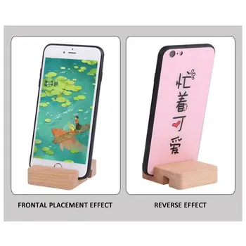 Telefoni Hoidik Seista IPhone 12 HUAWEI Xiaomi Mi 9 Pesa Puit Telefoni Omanik Mobiiltelefoni Seista Laua Pooleks Pesa Puit Sulg