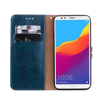 Telefoni Puhul Huawei Honor 7C Kate Nahast Rahakott Flip Case For Au 7C Pro Honor7C AUM-L41 LND-L 29 vene Versioon Kate 90919
