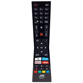 Televisiooni ja Satelliidi Vastuvõtja Kontrolli Jvc RM C3337 Netflix Youtube Peaminister Video Võti LCD LED TV Remote Contol AT-HY1151-742