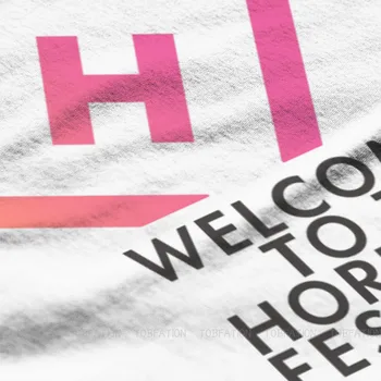 Tere Tulemast Horisont Festivali Mood TShirts Forza Horizon Mehed Harajuku Puhtast Puuvillast Streetwear T-Särk O Kaela Ülegabariidiliste