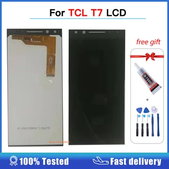 Testitud LCD Ekraan TCL T7 Touch Panel Ekraani Digitizer Assamblee TCL T7 LCD kvaliteetne Pantalla 189419