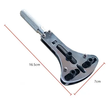 Tippkvaliteediga roostevabast Terasest Avaja Vaata Tagasi Juhul (20mm, et 55mm) tagakaane Eemaldaja Kellassepp Repair Tool Kit (x18) Nõelad 76615