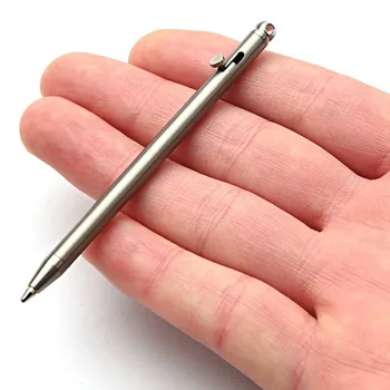 Titaan Mini Taktikaline Pen enesekaitse Väljas EDC Vahend, Telkimine Kaasaskantav Kogumise Pliiatsi Nippu Tasku Kirjutamine Pliiatsi 2021