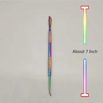 Titaani uus Pep Tool 10 tk 1 Komplekt 7 Tolline Titaani Plated 10 Stiil Rainbow Värvi Vee Torud Kvarts Banger