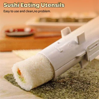Toidu Sushi Tegija Rull Riis Hallituse Sushi Bazooka Taimne Liha Jooksva Köök Vidin DIY Sushi Tegemise Masin Köök, Nõud