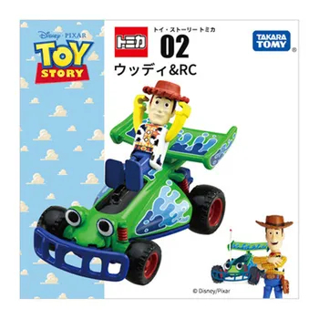 Tomy Tomica Sulamist Auto Mudeli Simulatsiooni Anime Toy Story Woody Rc Racing Nr 02 Diecast Metal Model Mänguasjad, Lapsed Karbiga 844723 166160