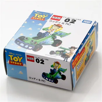 Tomy Tomica Sulamist Auto Mudeli Simulatsiooni Anime Toy Story Woody Rc Racing Nr 02 Diecast Metal Model Mänguasjad, Lapsed Karbiga 844723
