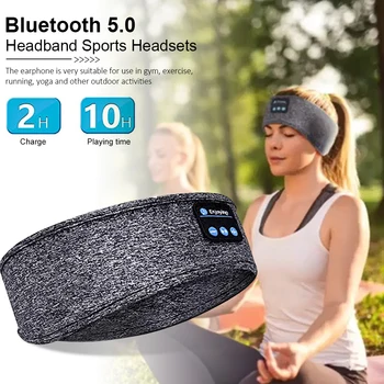 Traadita Bluetooth-Magab Kõrvaklapid Sport Pehme Peapael Elastne ja Mugav Music Headset Kõlarid, Käed-vaba Jooksmine